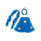 Sz 6 Cookie Monster Tutu And Headband A101