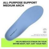 Sz8.5-10W Superfeet All Purpose Med Arch Insole A8