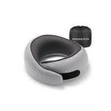 Grey Travel Wander Pillow W/Black Bag A8