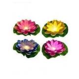 4pk Merkury HGLO Floating Light Up Lily Pads A5