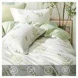 Sz Q Saphreas Clotho GreenLeaf Duvet Cover Set A23