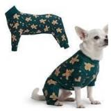 3XL Spark Paws Gingerbread Dog Pajamas A23