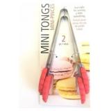 1 Pair Of Simply Solutions Mini Tongs A66