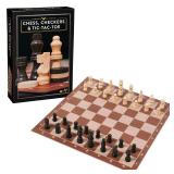 Chess, Checkers, & Tic-Tac-Toe Set A98