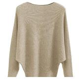 1SFM Beige Gaberly Ribbed LongSleeve Sweater A117A