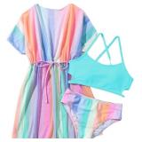 SZ 11/12Y Girls Bikini Set 3 Piece AZ18