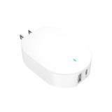 onn 32W Dual USB-C/USB-A Port Wall Charger AZ22