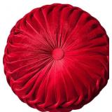 Round Throw Pillow Velvet Home Decoration A100