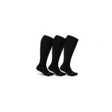 3pr Sz 5XL Black Sockswift Compression Socks A114