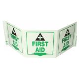 First AId Tri View Sign A98
