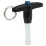 5Pk Of T-Handle Locking Quick-Release Pins