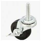 6pk 2'Dia On/Off Caster Wheels A101