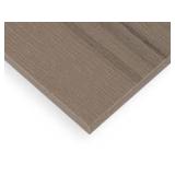 2pk 12x12x1 Mocha Plastic Woodgrain Boards A101