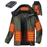 Sz 3XL Green/Black Gotobi Heated Jacked A115