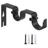 Mainstays 1/2'-1' Double Rod Bracket Set A116