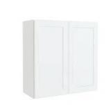 AS IS! Conway 30x30x12 Wht Wall Fully Cabinet B56