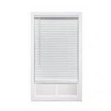 1' White Mainstays Cordless 34x72' Mini Blind A2