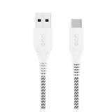 onn 6ft Braided USB-C to USB-A Charging Cable AZ23