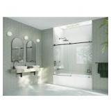 $688 59.74x31.5x5/16 Glasswharehouse Tub Door B60