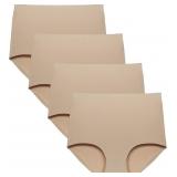 Sz M Fallsweet No Show High Waist Underwear A61