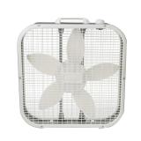 Lasko 20 Inch Classic Box Fan, Color White B100