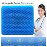 Sz M Blue Gel Seat Cushion A117B