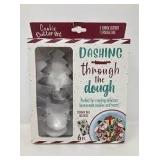 4pk Dashing Through The Dough Cookie Cutter Set A4