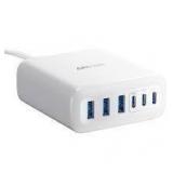 Anker White 6Port Multi-Device Fast Charging A4
