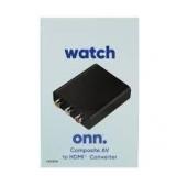 Onn RCA To HDMI Converter Black A2