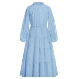 SZ 10Y GRACE KARIN Girls Long Sleeve Dress AZ10