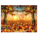 Sz 10X80 Fall/Thanksgiving Backdrop A96