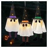 As Is Store Return 3Pk Of Halloween Ghosts A97