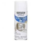 12oz RustOleum Satin Paint+Primer Blossom White A5