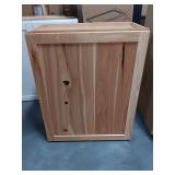 AS IS! 24x30x13 Beautiful Wood Cabinet B56