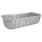 AS IS! 3pk 3x9 Aluminum Loaf Pans A5