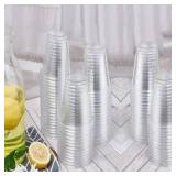 Tashi Box 16oz 100pcs Clear Plastic A110