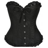 Med Black Corset Tops for Women AZ15