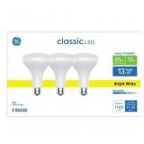 GE 3pk 85W Bright white Medium Bulbs AZ6