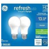 3X/Bid GE A-19 Med Base 75wat bulbs 2pk A33