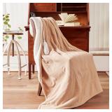 Heated Throw Blanket with 5 Heating Levels A34