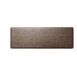 2pk DkBrwn Embossed Leaf AntiFatigue Mat A105
