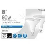 3X/BID 2ct 90W Utilitech Daylight Par38 Bulb A26