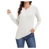 SZ 2XL Womens Long Sleeve Tunic Top AZ43