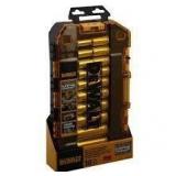 10pc DeWalt SAE 1/2' DriveDeep Socket Set A109