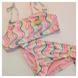 Sz 14 Girls Hurley 2pc Bathing Suit A112
