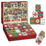 Advent Calendar Christmas Postcards A109