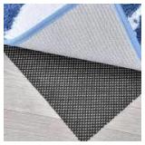 3'x6' Undercarpet Non Slip Pad, Dk Grey A6