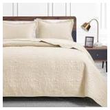 Sz T Love's Cabin Ivory Quilt A6