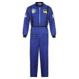 Astronaut Costume Adult for Mens Space Suit A34