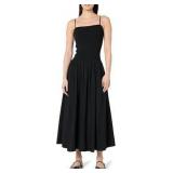 Sz M TheDrop Florencia SmockedBodice Dress AZ2